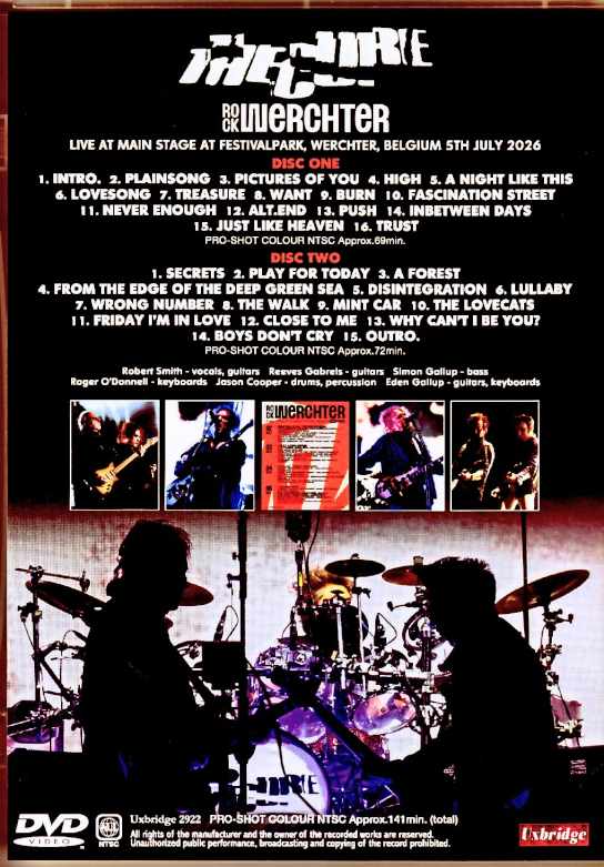 Cure Cure/Belgium 07.05.2026 Complete TV Broadcast Edition - Image 2