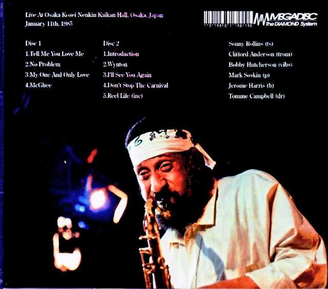 Sonny Rollins / Osaka, Japan – January 11, 1985 - Image 2