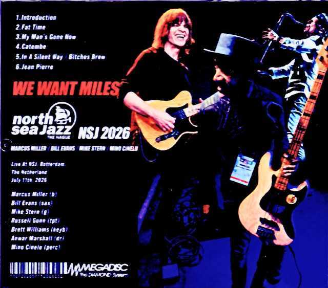 Marcus Miller, Bill Evans, Mike Stern / Netherlands (July 11, 2026) – Soundboard Edition - Image 2