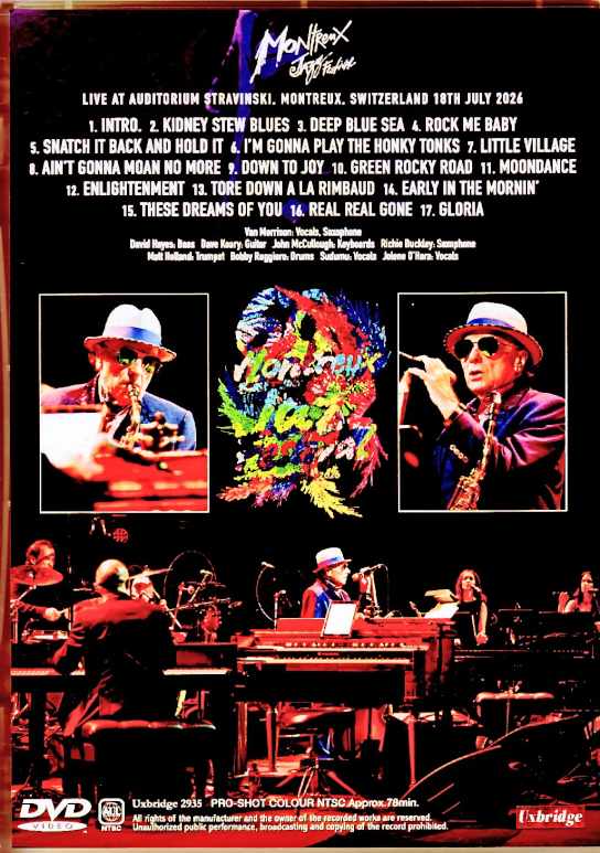 Van Morrison / Switzerland 2026 Webcast On-Air Master Edition - Image 2