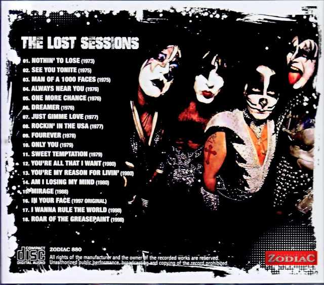 Kiss / Lost Sessions: Studio Outtakes Collection - Image 2