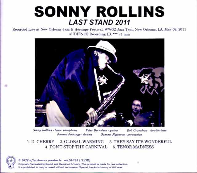 Sonny Rollins / Los Angeles, USA – May 8, 2011 - Image 2