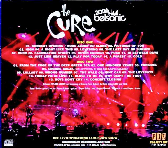 Cure Cure/Ireland 06.28.2026 Complete FM Broadcast Edition - Image 2