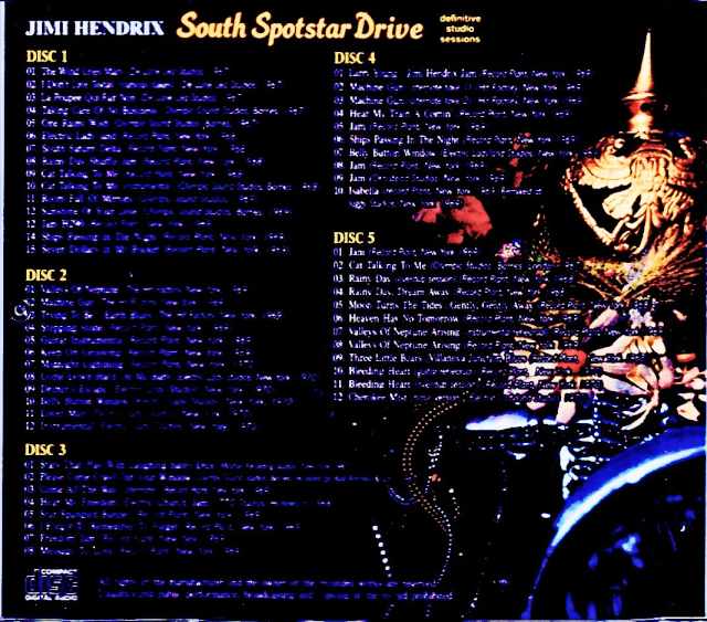 Jimi Hendrix / Dash Under the Southern Cross: Rare Studio Sessions Vol. 1 - Image 2
