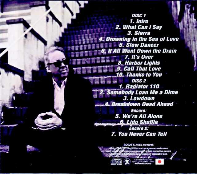 Boz Scaggs / Tokyo, Japan 05.22.2026 Complete IEM Matrix Edition - Image 2