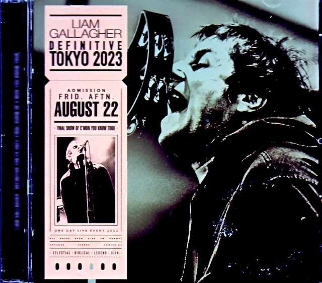 Liam Gallagher / Tokyo, Japan 08.22.2023 Complete IEM Matrix Edition