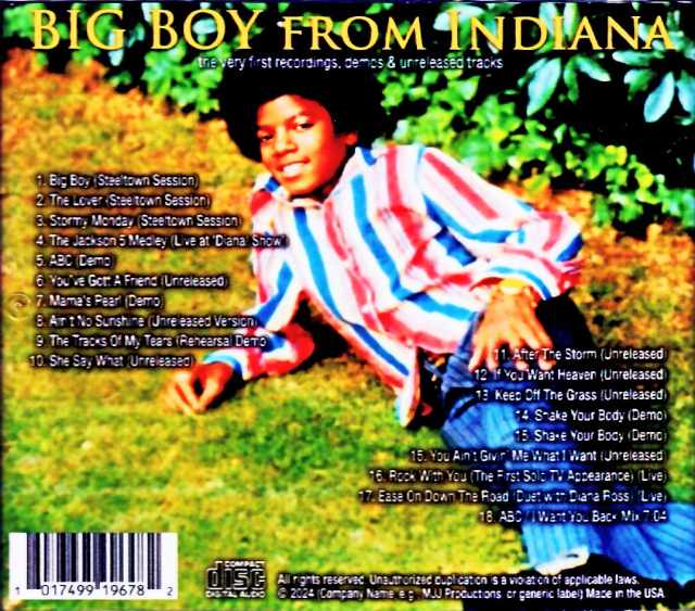 Michael Jackson/First Recordings Demos and Unreleased Tracks - Image 2