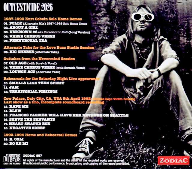 Nirvana/Home Demos, Alternate Takes, Rehearsals and Studio Sessions 1987-1994 - Image 2