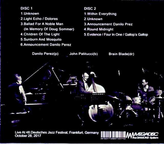 Danilo Perez John Patitucci,Brian Blade/Germany 10.28.2017 - Image 2