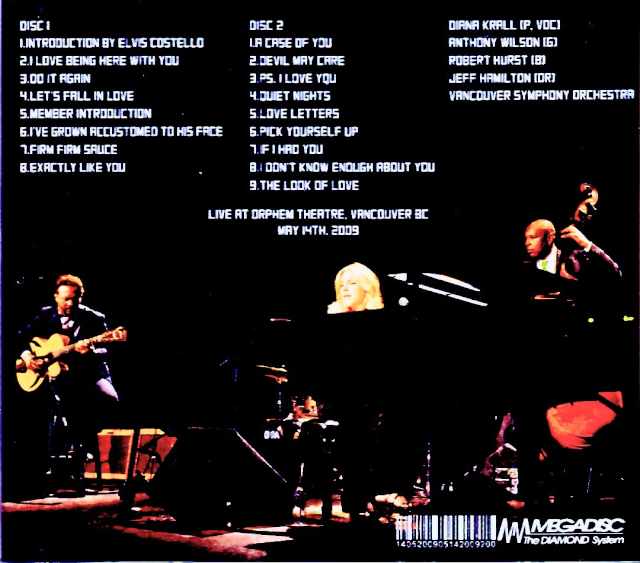 Diana Krall/Canada 05.14.2009 Complete FM Broadcast Edition - Image 2
