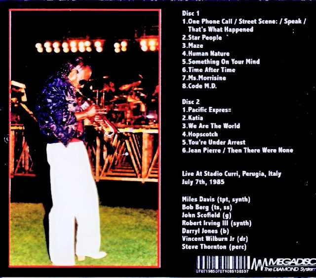 Miles Davis John Scofield/Italy 07.07.1985 Complete Remastered - Image 2