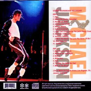 Michael Jackson/CA,USA 01.27.1989 Complete Soundboard Edition