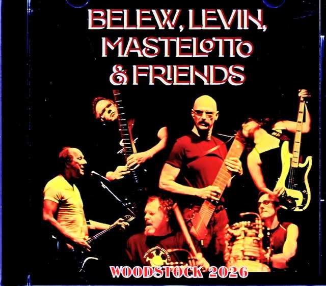 Adrian Belew Tony Levin Pat Mastelotto/NY,USA 08.07.2026 Complete