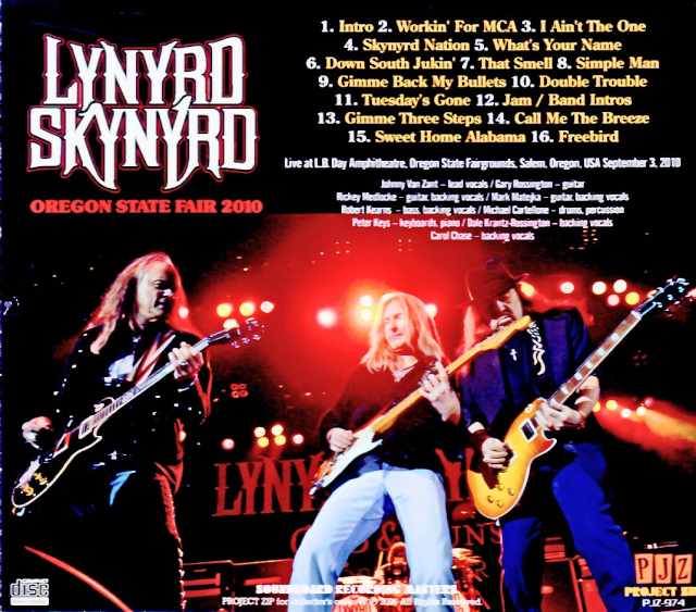 Lynyrd Skynyrd/OR,USA 09.03.2010 Soundboard Edition - Image 2