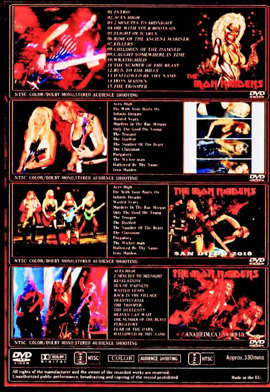 Iron Maidens/Steel Maidens Audience Live Collection Vol.2 - Image 2