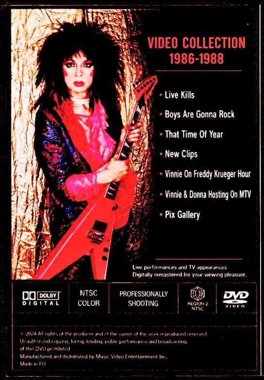 Vinnie Vincent Invasion/Live Performances and TV Appearances 1986-1988 - Image 2