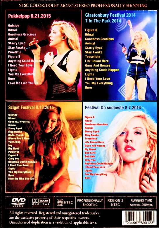 Ellie Goulding/Live Collection 2014-2015 - Image 2