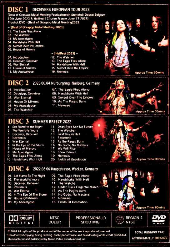 Arch Enemy/Pro-Shot Live Collection 2022-2023 - Image 2