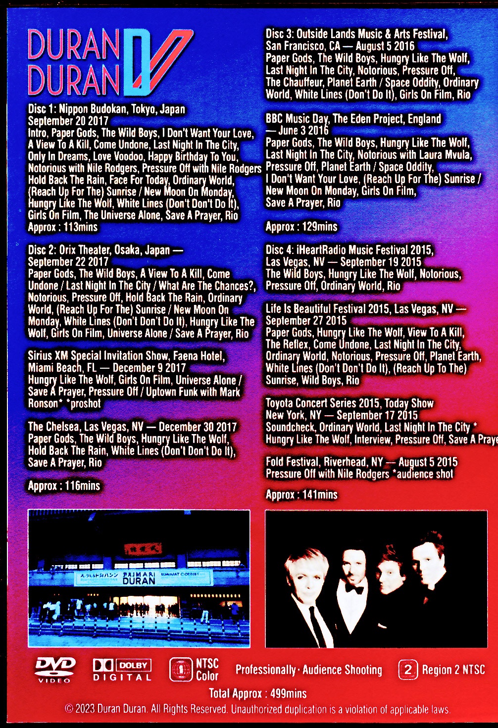 Duran Duran/Live Collection 2015-2017 - Image 2