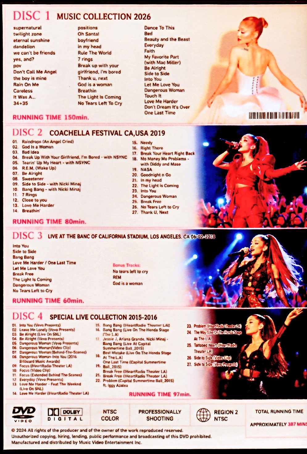 Ariana Grande/Live and Music Video Collection 2015-2026 - Image 2