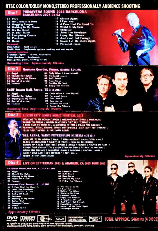 Depeche Mode/Spain 2023 & Live Compilation - Image 2
