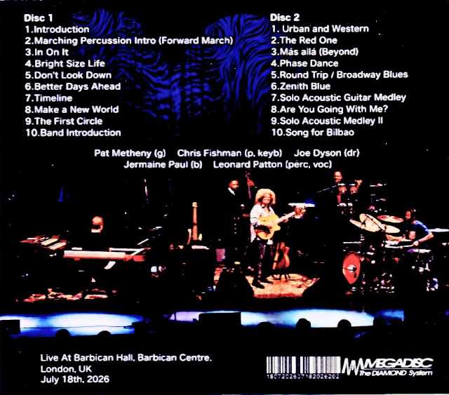 Pat Metheny Side-Eye/London,UK 07.18.2026 - Image 2