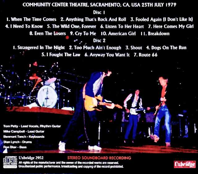 Tom Petty and the Heartbreakers/CA,USA 06.25.1979 Complete Soundboard Edition - Image 2
