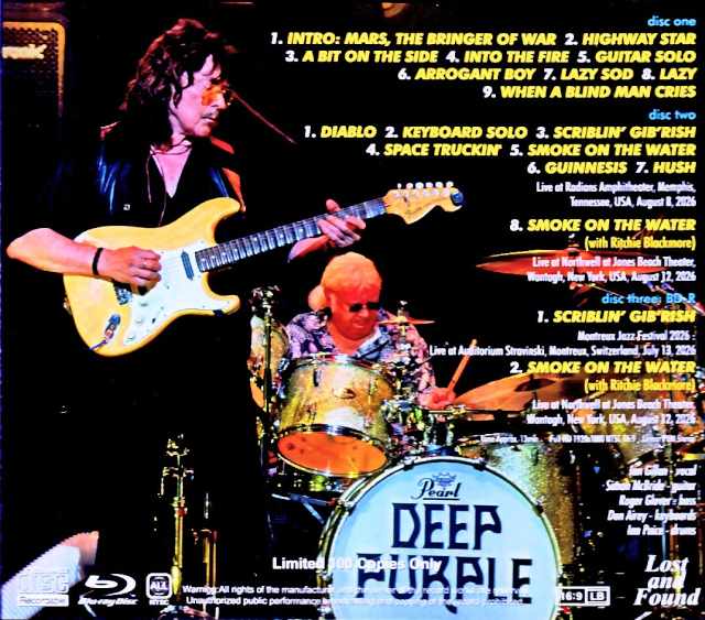 Deep Purple/TN,USA 08.05.2026 Complete Webcast On-Air Master Edition & more - Image 2