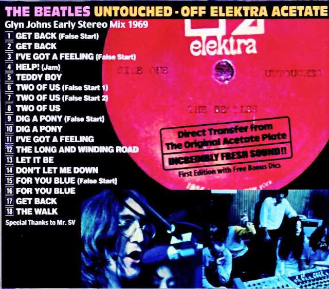 Beatles/USA Extra Acetate 1969 Rare Sessions - Image 2