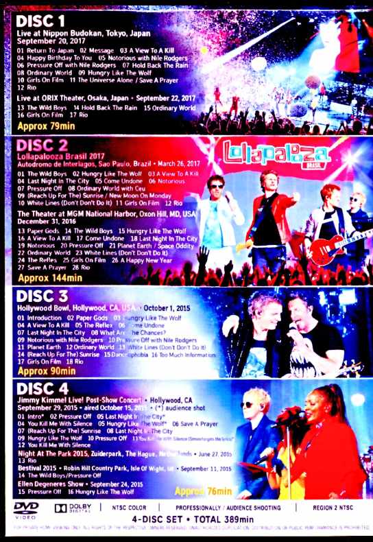 Duran Duran/Live Collection 2015-2017 - Image 2
