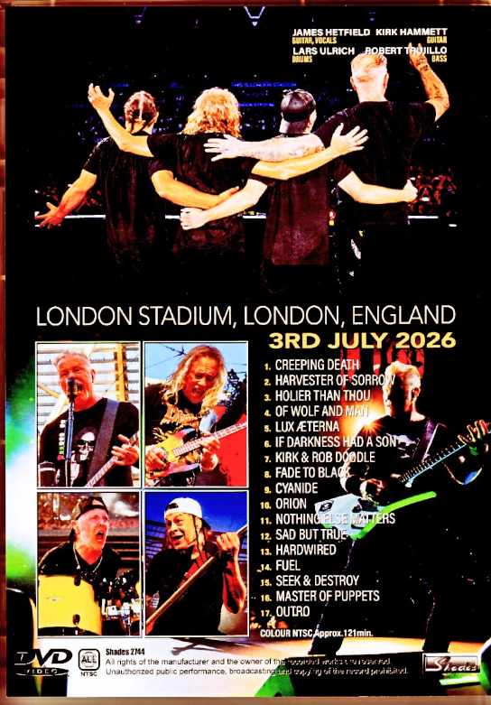 Metallica/London,UK 07.03.2026 Multi-Cam Soundboard Edition - Image 2