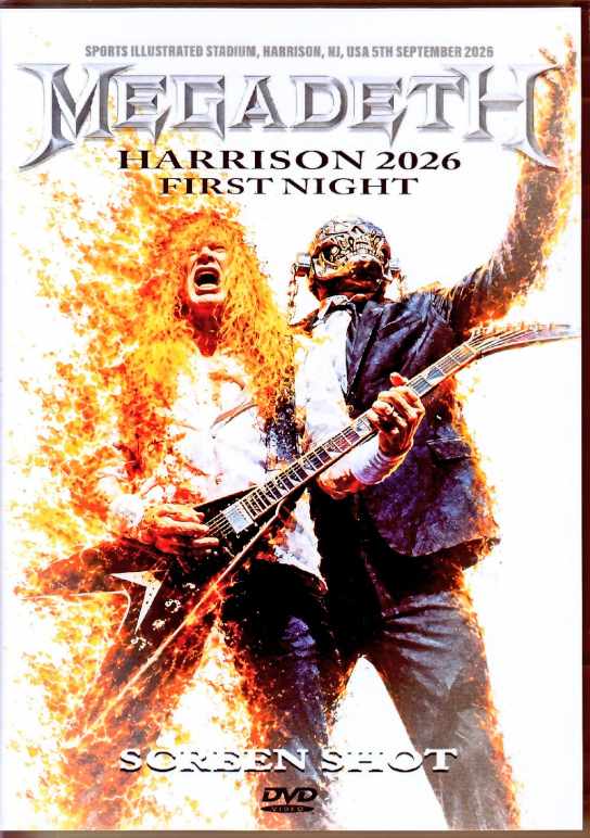 Megadeth/NJ,USA 09.05.2026 Complete