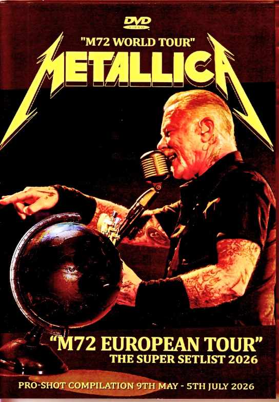 Metallica/Pro-Shot Compilation 9th May-5th July 2026