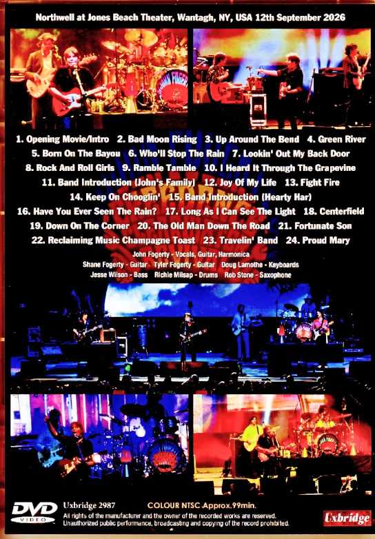 John Fogerty/NY,USA 09.12.2026 Complete - Image 2